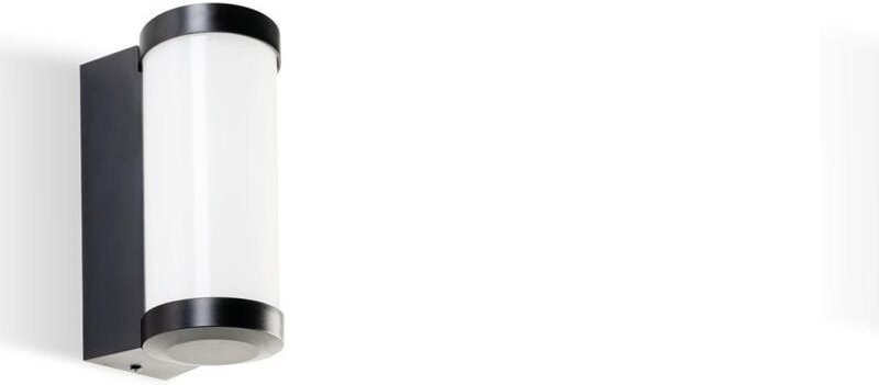 Led-wandleuchte Sovil rollo 6w 4000k schwarz - 99246/06