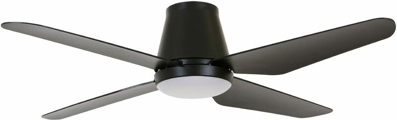 Deckenventilator Aria ctc Schwarz 122 cm mit led