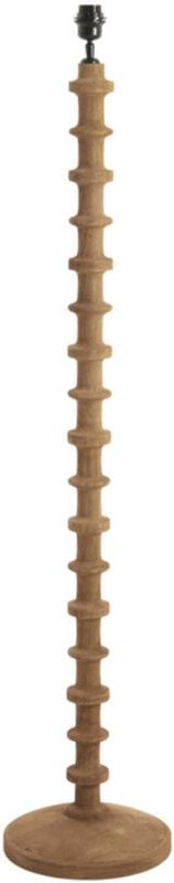 Light & Living - stehlampe - Cecily - braun - holz - Ø 30cm - E27