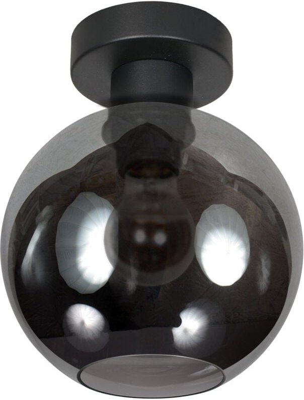 Steinhauer - deckenleuchte - Bloeba - schwarz - glas metall -