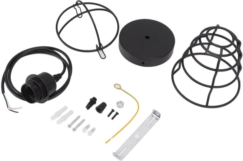 Industrielle Pendelleuchte für Küche, Kronleuchter, Schwarz, E27 E26, Industrielle Beleuchtungskörper für Schlafzimmer, ...