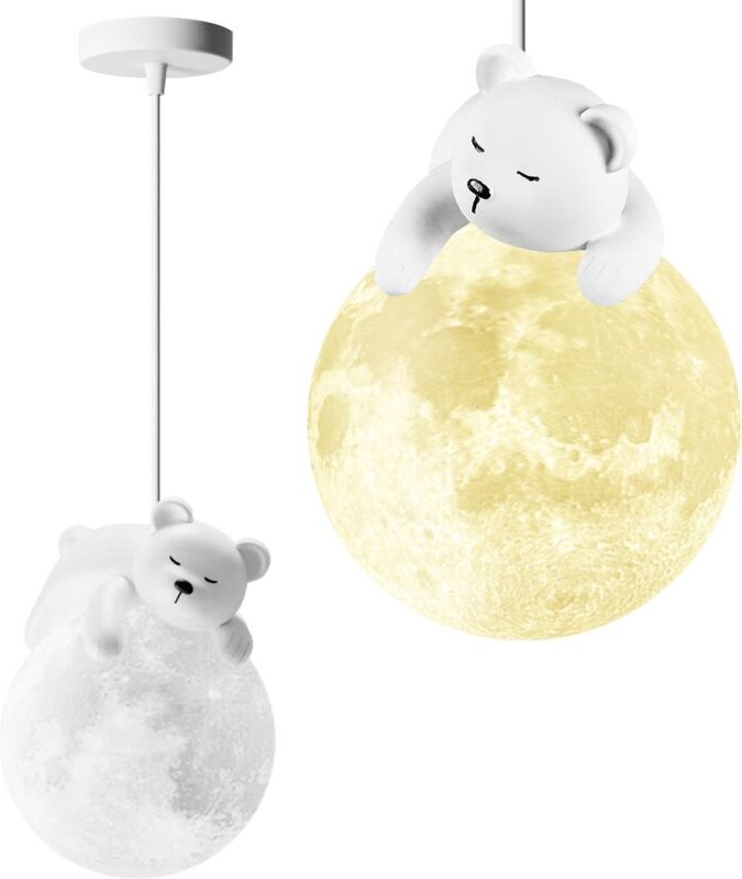 Hängelampe APP1597-1CP bear white - Toolight