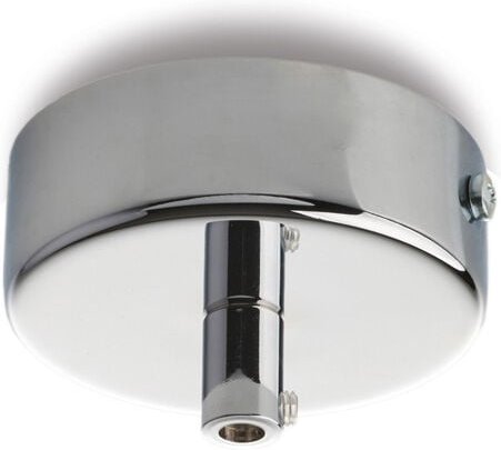 Bonetti Illumina - Rosone multicavo in ferro cromato diametro 8 con 1 foro H.3 - Ø8