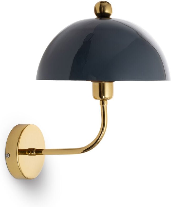 Wandleuchte aus Metall Onkar Blau