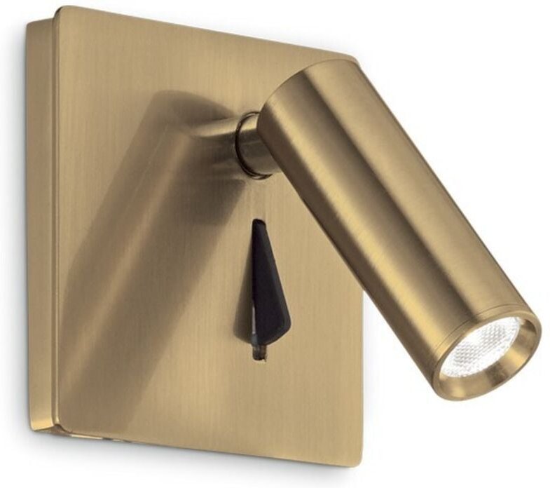 Ideal Lux - lite - Integrierte LED-Innenlesewandleuchte 1 Light Black 3000K