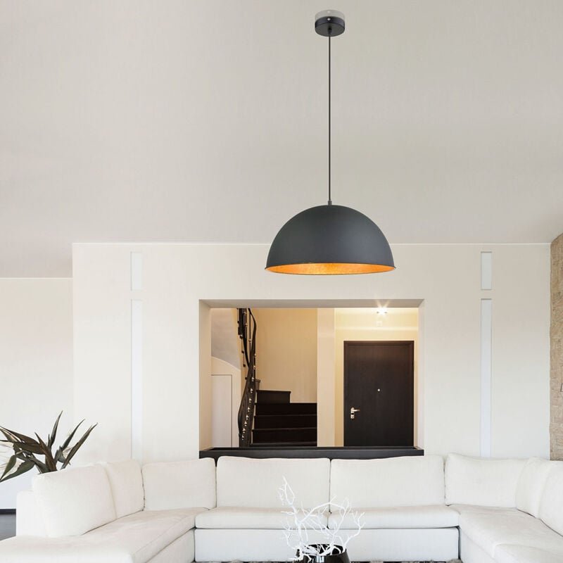 Eglo - Globo - hängeleuchte - Lenn - schwarz - metall - ø 41cm - E27 -