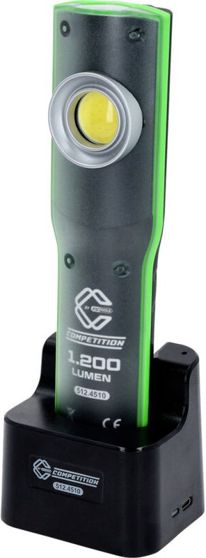Ks Tools competition LED-Arbeitsleuchte, dimmbar, 1200 Lumen, mit Ladestation