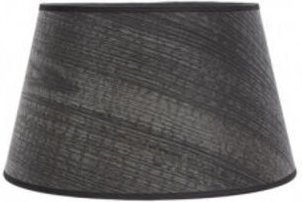 Lampenschirm salma e27 schwarz Holz 20dx15dx12,5h