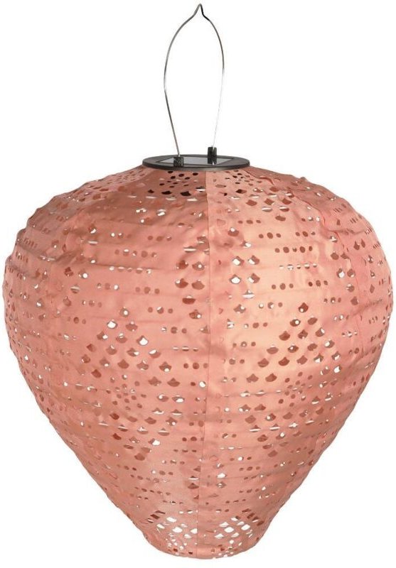 Arna Laterne wiederaufladbar rosa.