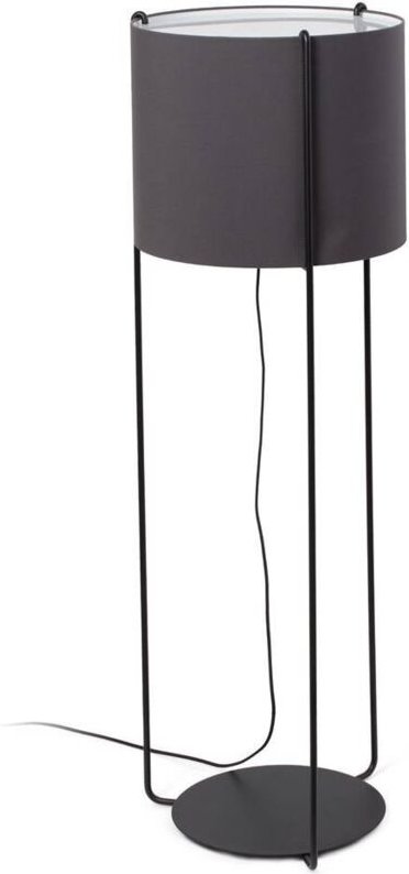 Drum Stehlampe schwarz/grau 24023-34