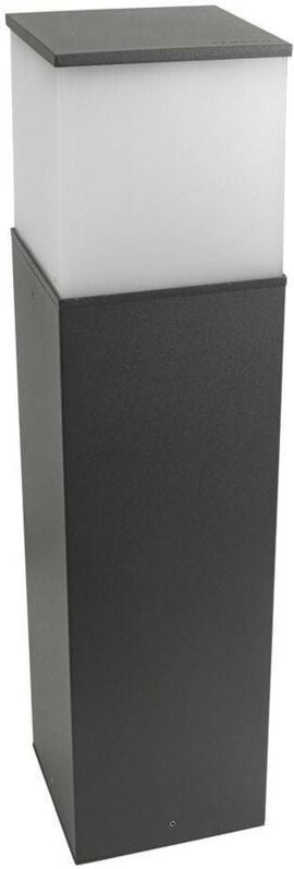 Ledkia - Baliza Exterior IP54 Cubik E27 600MM 15W Gris Urbano