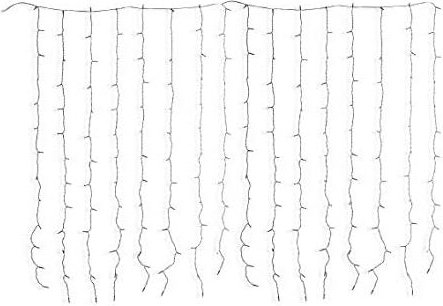 Brico Dea - Cascade Cascade Dekorative led -Leuchten für Batterie im Freien im Freien mit leichten Spielen - 208 Led - B...