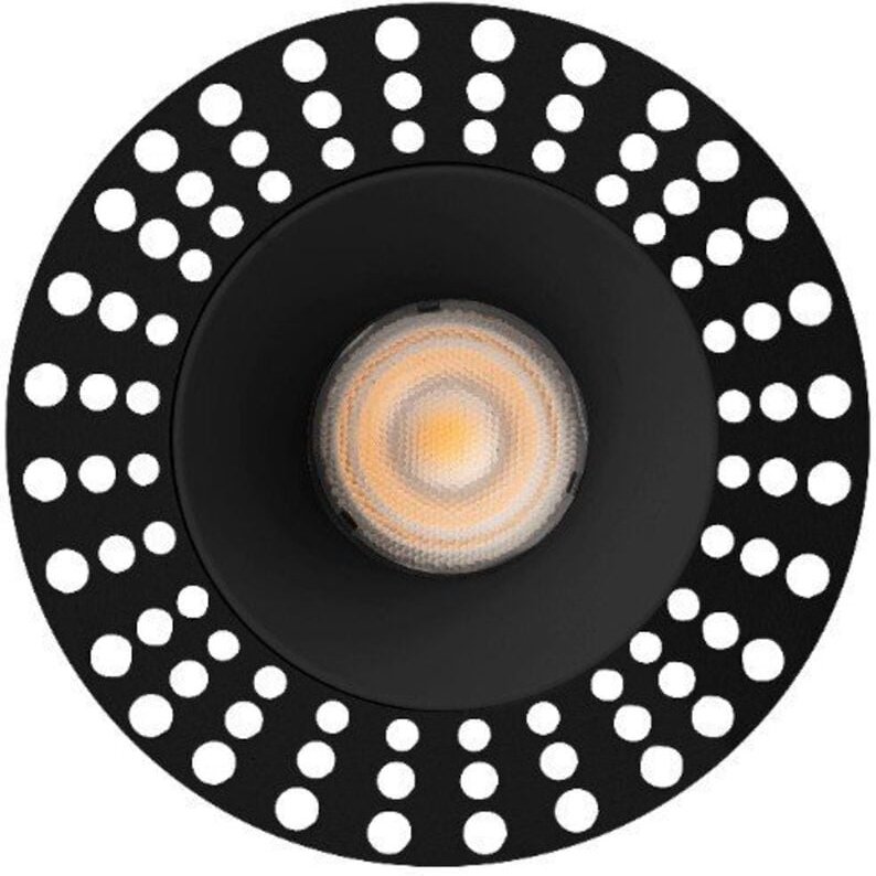 Lox Einbauleuchte, verstellbare schwarze led 2700K 36° 43885