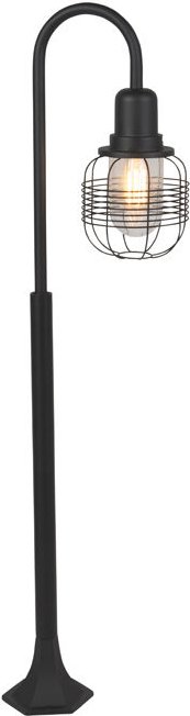 Ländliche Außenleuchte schwarz IP44 - Guardado