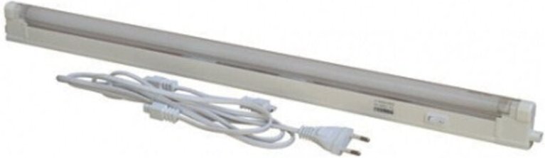 Trade Shop Traesio - Trade Shop - 4W Neonröhre 30CM led Komplett mit T5 Deckenleuchte Warmweißes Licht 3000K 1MT Kabel -