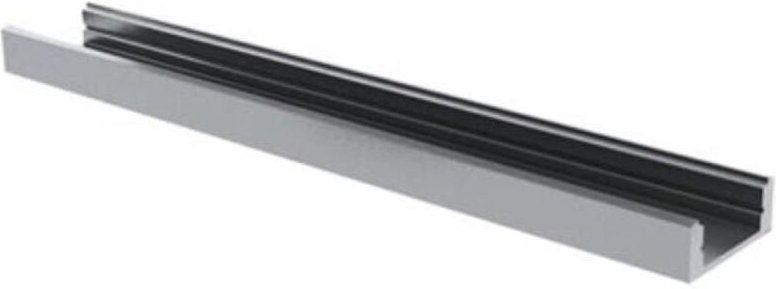 SLIMLINE 7 mm - ALUMINIUMPROFIL FÜR LED-STREIFEN - SILBER - 2 m