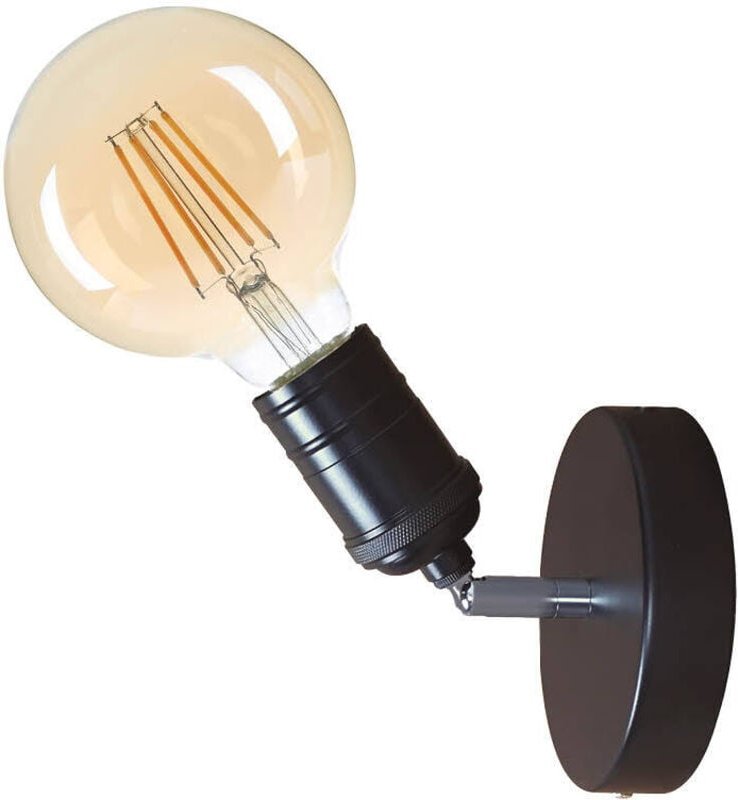 Sarkka Serie E27 Schwarzer Deckenstrahler