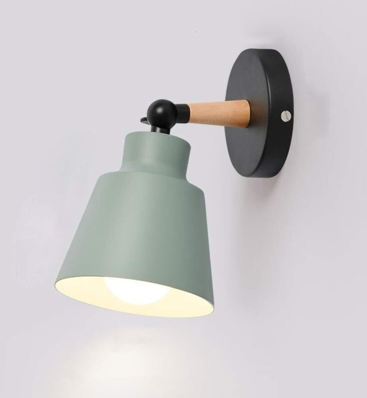 CCYKXA Vintage-Industrie-Wand- und Deckenleuchte E27, verstellbar, Metall, Retro-Wandlampe für den Innenbereich, geeigne...