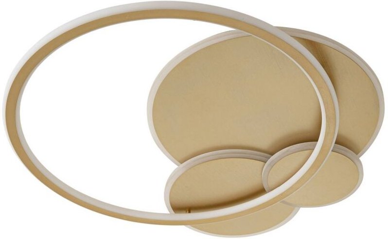 Thumbnail - Deckenlampe "Circulo" aus Metall dimmbar für Wohnzimmer & Esszimmer von Lucande