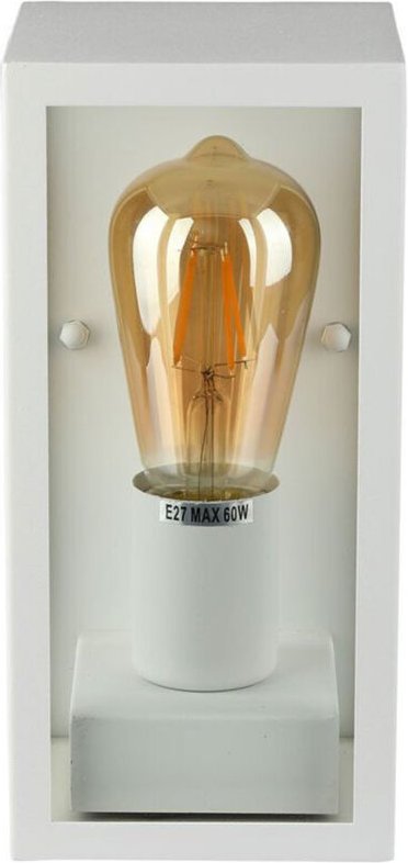 Applize lampe 60 w aluminium, glas weiss farbe grosse anhang e27 vt-837 8518