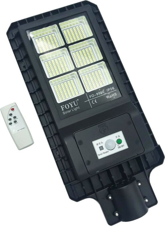 Trade Shop - lampione stradale led 180 w fotovoltaic solare pannello mit telecomand luce -