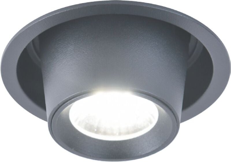 Deckeneinbau LED Tyr Schwarz 8W 100Lm 4000K