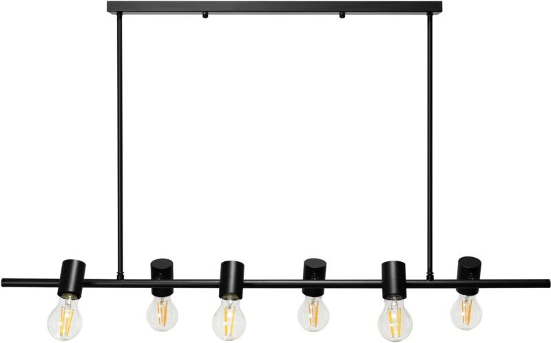 Toolight - hängelampe metall black APP480-6CP