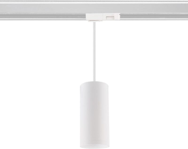 Efectoled - Hängeleuchte Quarz für 3-Phasenstromschiene Für GU10 Glühbirne Schwarz