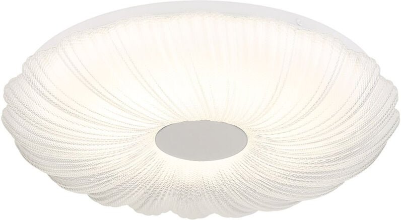 Globo Lighting - Deckenleuchte Tageslichtleuchte Wohnzimmerlampe led cct opal nickel matt rund
