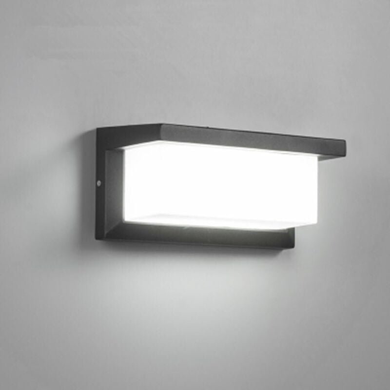 Thumbnail - Moderne Außenwandleuchte LED 12W Wasserdicht IP65 Aluminium Anthrazit Beleuchtung Dekorationsleuchte Für Innenhof Garten...