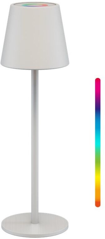Kabellose LED-Tischleuchte rgbw, weiß, mit Touch-Steuerung, 150 lm, zahlreiche RGB-Lichtfarben und warmweiß (3000 k), st...