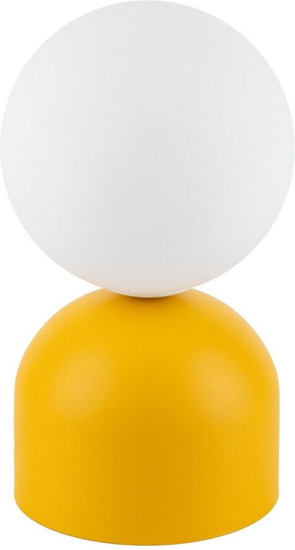 TK Miki Globe Tischlampe Gelb 1xG9