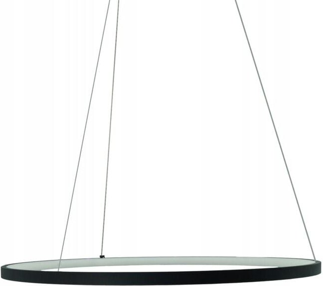 Schwarze LED-Ring-Pendelleuchte 36W Peoria IdeaLed