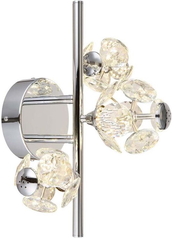Globo - wandleuchte - VIRINA - chrome - glas - LED - 16047-3WC