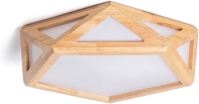 Ledkia - LED-Deckenleuchte 20W Holz Wählbar cct Altigen Holz