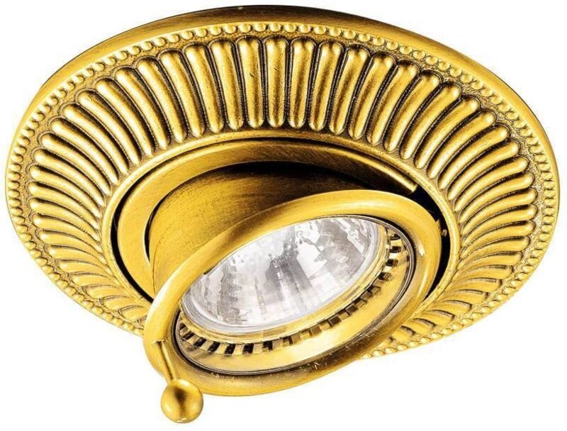 Milord Einbaudownlight 24 Karat Gold - Kolarz