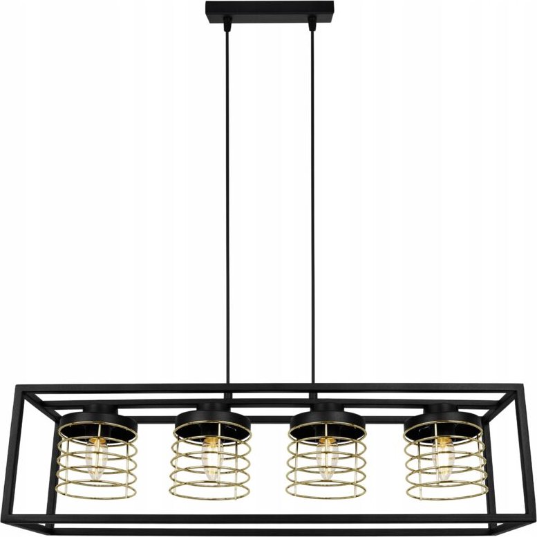 Hängelampe Käfig Eleganter Lampenschirm aus Metall