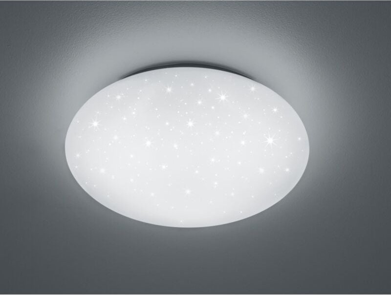 Iperbriko - Moderne LED-Deckenleuchte Lukida White Effect Sparkling Stars Trio Lighting