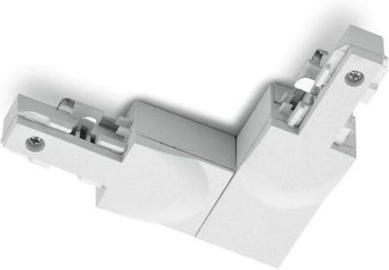 Trio - lighting duoline l-steckverbinder rechts weiss l.10cm x h. 9cm 702231