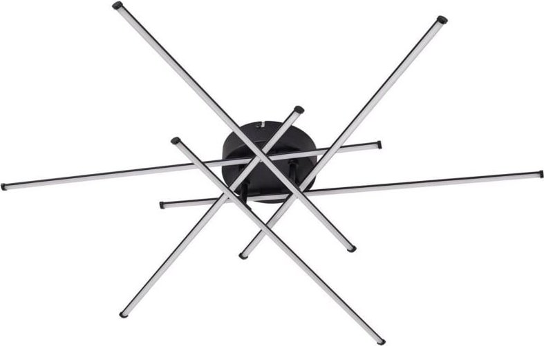 Thumbnail - LED Deckenleuchte "Elviano" aus Aluminium für Wohnzimmer & Esszimmer von Lindby