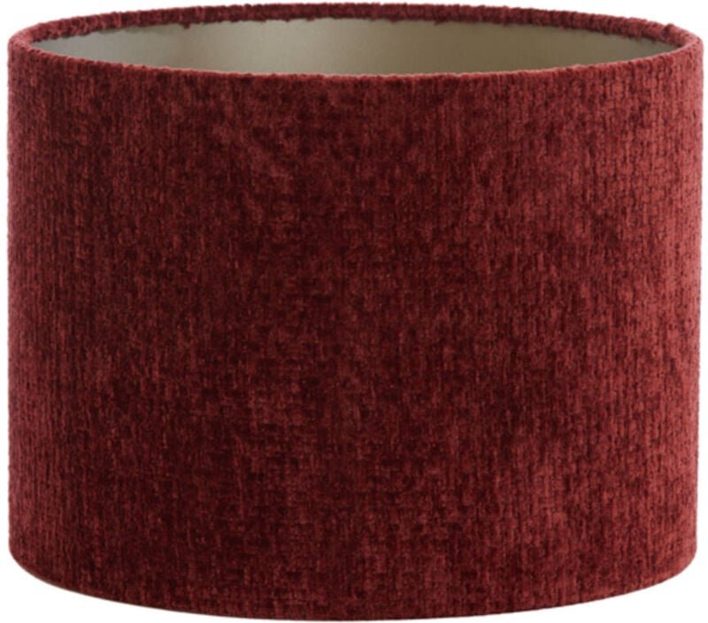 Light & Living - lampenschirm - Ruby - rot - textil - Ø 50cm -