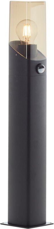 Brilliant - Stehlampe Minou Außenstandleuchte Bewegungsmelder, 60 cm, E27, Alu-Druckguss, schwarz