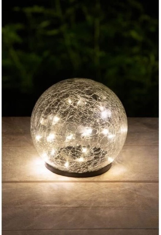 Galix Solar Sphere - Zerbrochener Glaseffekt - 15cm