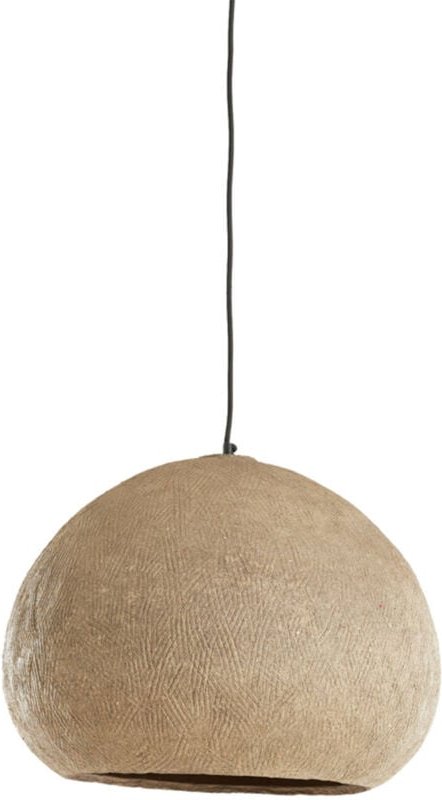 Light&living - hängeleuchte - Celmiros - natürlich - papier -