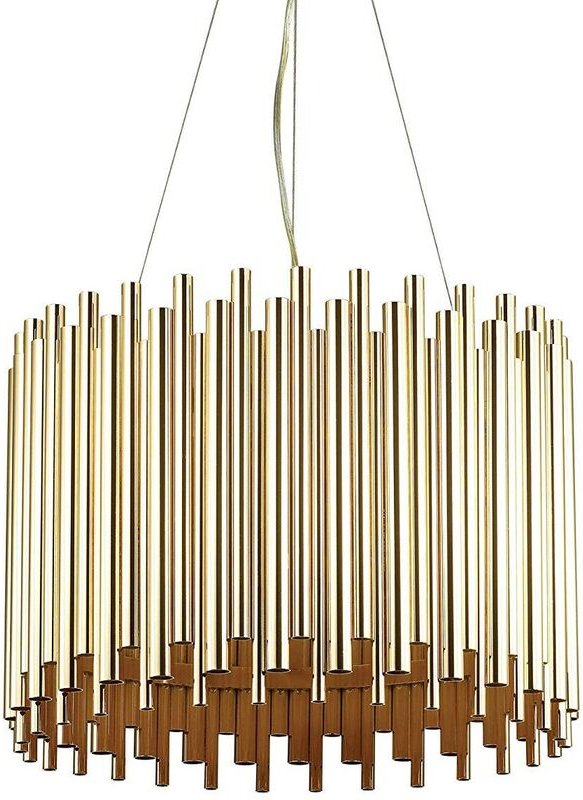 Pan - 5 Licht Decke Anhänger Gold - Ideal Lux