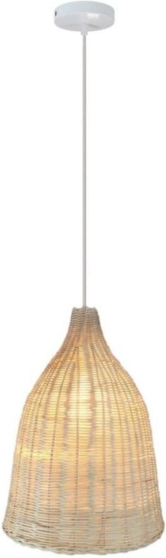 Luzon 1xE27 Rattan-Pendelleuchte 25cm