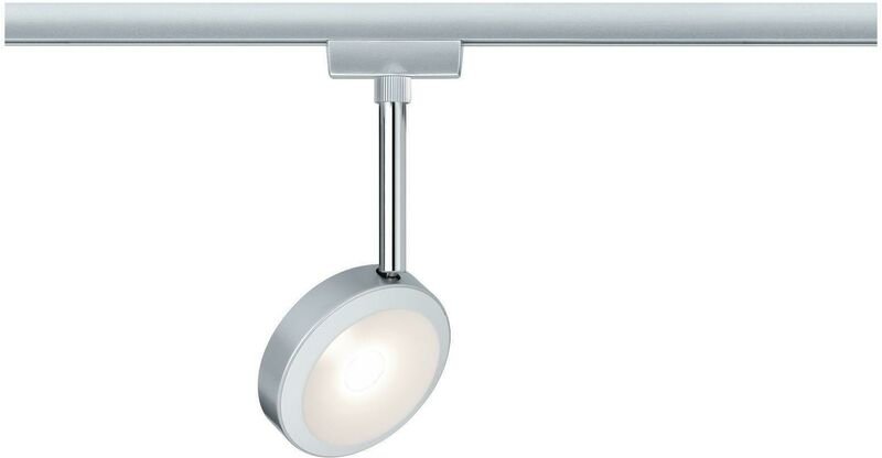 Diskus spot led 5.5w dimmbares warmes licht 2700k farbe matt verchromt fÜr urail 968.91 binÄrsystem