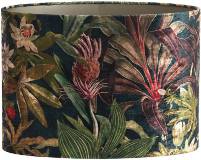 Lampenschirm - Passion - grün - textil - E27 - - Light&living