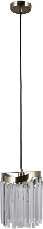 Italux - Sabrig - Stilisierter hängender Anhänger Antikbronze 1 Licht, E14