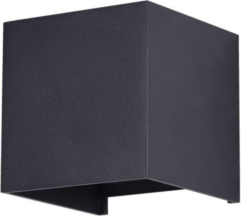 Thumbnail - Fulton Integrierte LED-Wandleuchte Schwarz, IP54